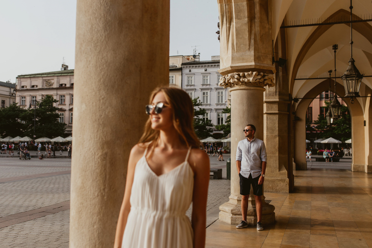 zakochani w sukiennicach 