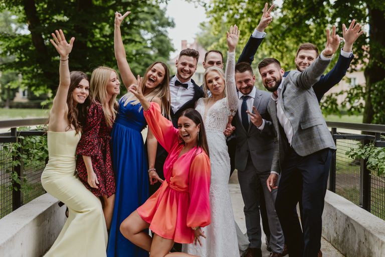 zdjęcia grupowe wesele katowice