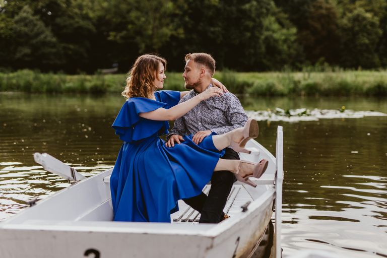 Pszczyna – zdjęcia narzeczeńskie Edyty i Rafała