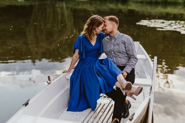 naturalna sesja przedślubna w Pszczynie