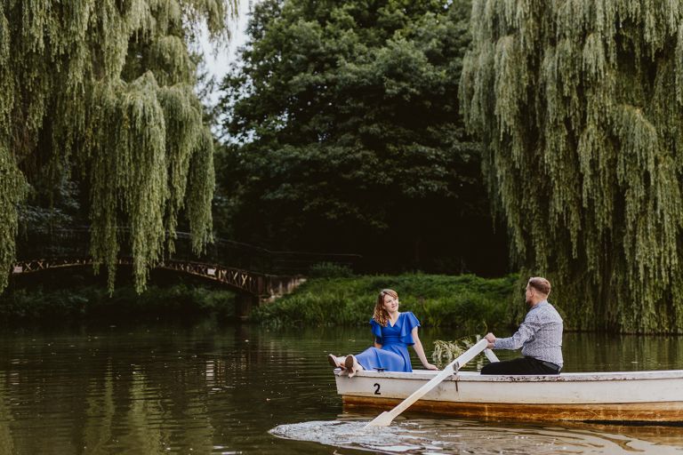 klimatyczna sesja narzeczeńska Pszczyna – Edyta i Rafał