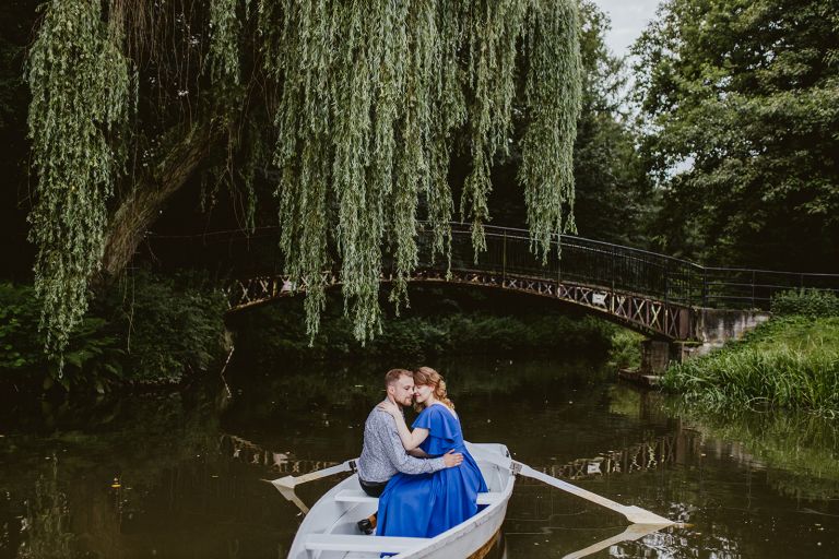 Edyta i Rafał zakochani – sesja narzeczeńska Pszczyna