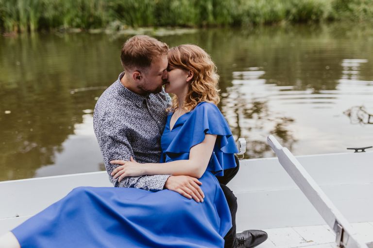 Edyta i Rafał – sesja narzeczeńska w Pszczynie