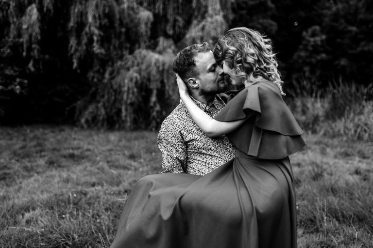 park pałacowy w Pszczynie – sesja narzeczeńska