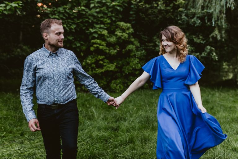 fotografowie ślubni Śląsk – sesja narzeczeńska w Pszczynie