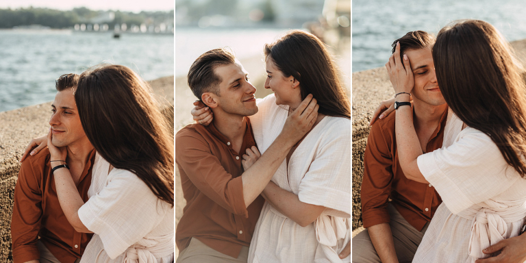 sesja narzeczeńska klif orłowo