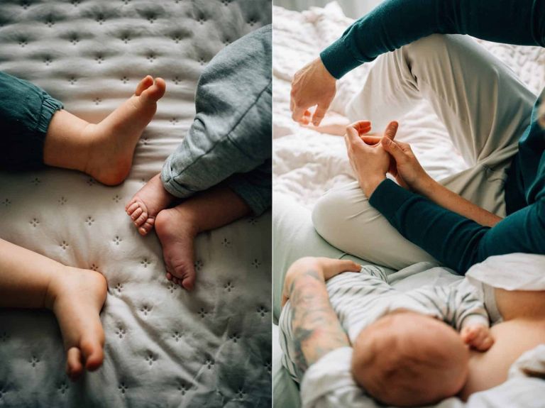 sesja z noworodkiem lifestyle