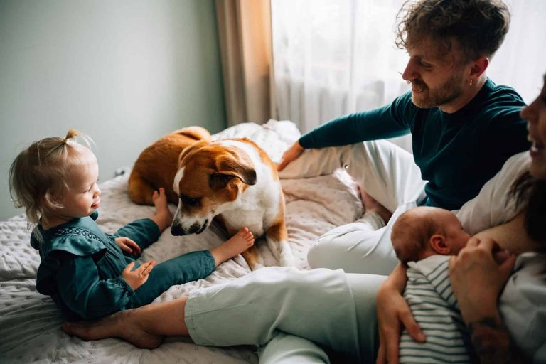 sesja z noworodkiem lifestyle