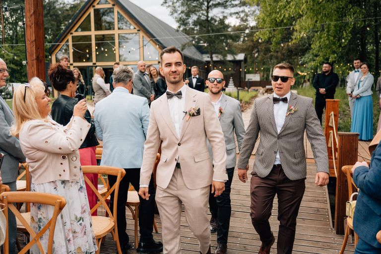 ślub nad jeziorem boho pogoria