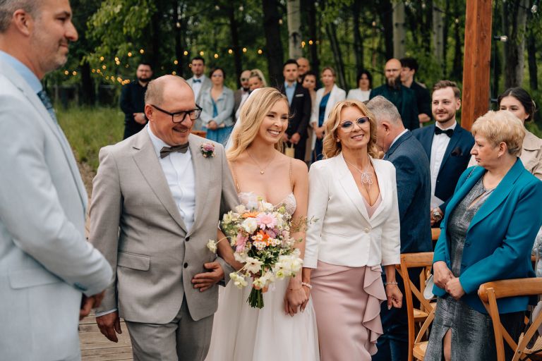 ślub nad jeziorem boho pogoria