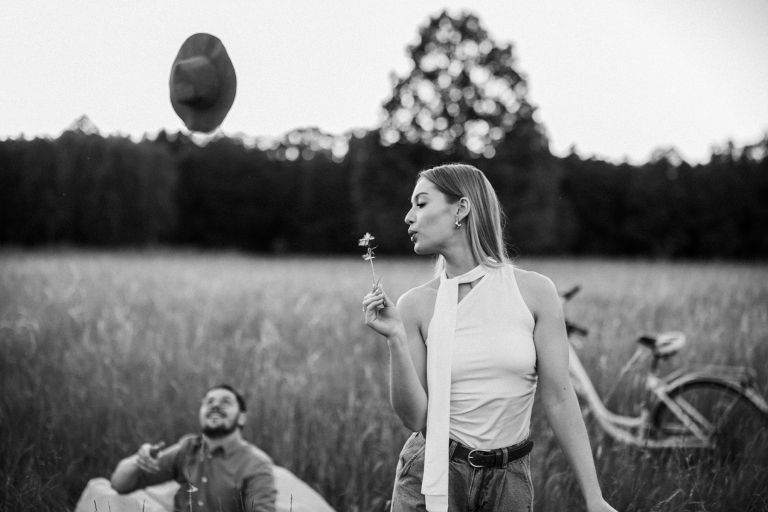 Naturalne zdjęcia par w plenerze, Katowice Śląsk