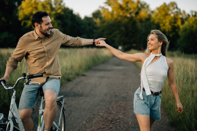 Zdjęcia narzeczeńskie w naturze, plener Śląsk, fotograf par