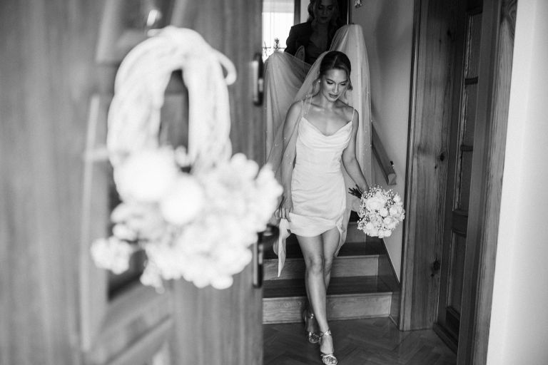 Reportaż ślubny Zatoka Bajka Grodziec, para młoda w plenerze