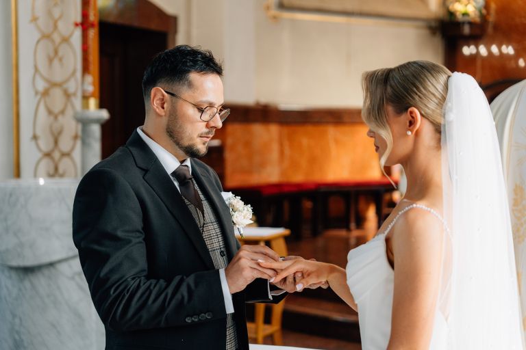 Naturalna fotografia ślubna, Dominika i Przemek, Opolskie