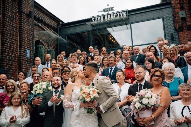 wesele w Szybie Bończyk – momenty z gośćmi (kadr 34)