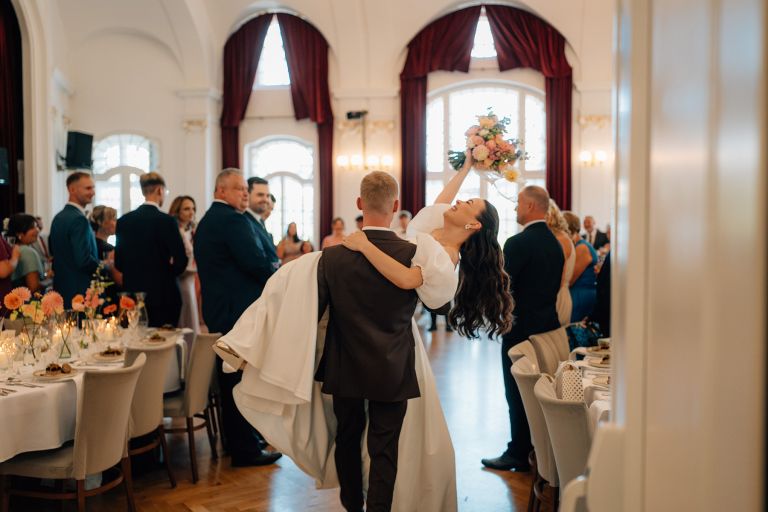 Sala weselna Pod Zielonym Dębem Bohumin – wnętrze