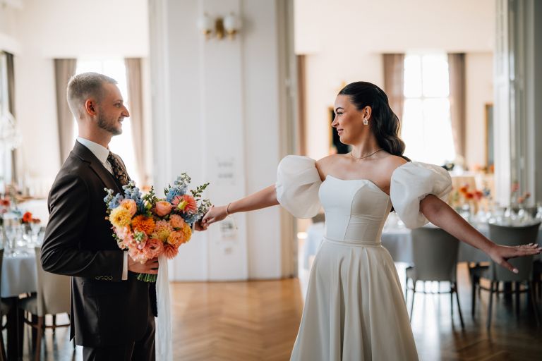 Sala weselna Pod Zielonym Dębem Bohumin – wnętrze