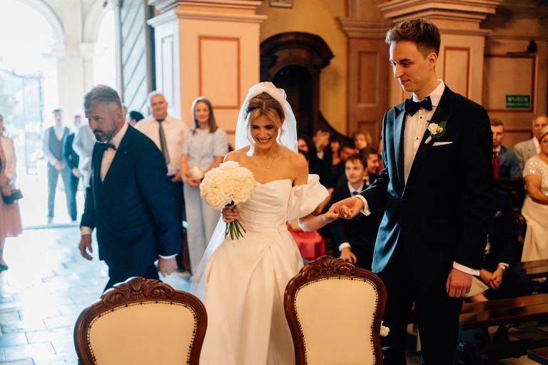 wesele Ostoja Garden w Brodach – gratulacje po ślubie