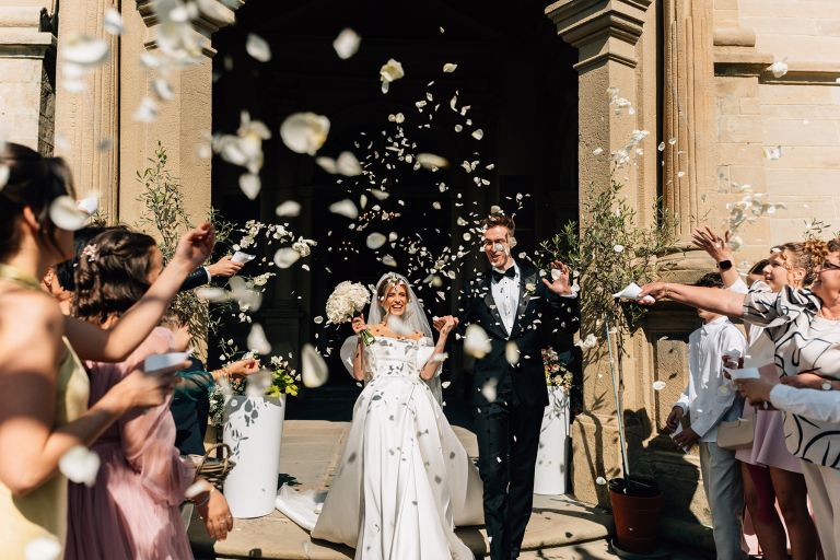 wesele Ostoja Garden w Brodach – para młoda w plenerze