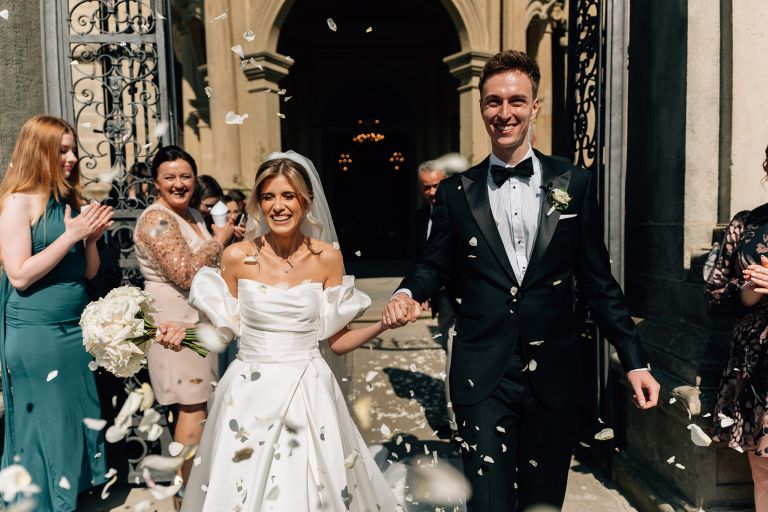 wesele Ostoja Garden w Brodach – portret pary młodej