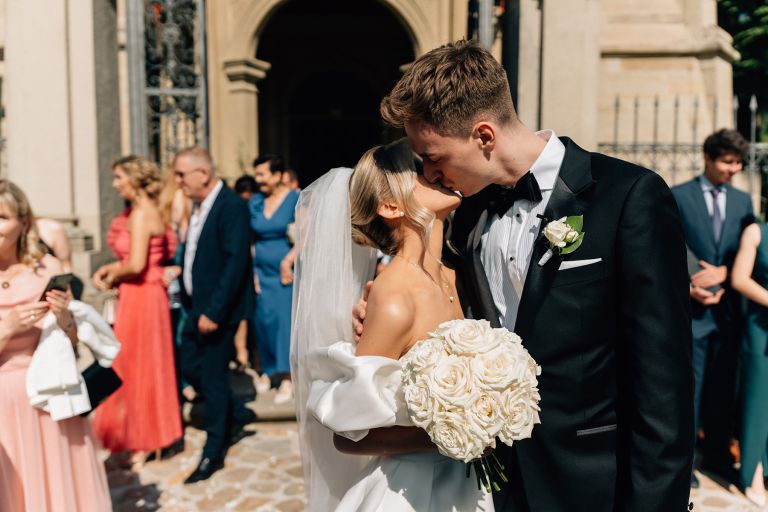 wesele Ostoja Garden w Brodach – plener w dniu ślubu